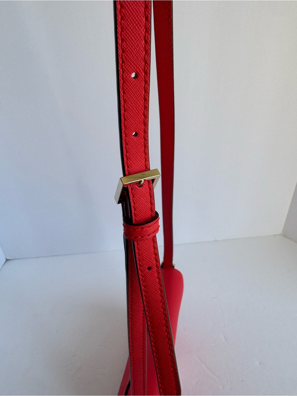 Kate Spade New York Bright Pink Saffiano Leather Flap Crossbody Bag Small Purse - Picture 5 of 15